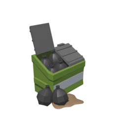 Trash Container Open